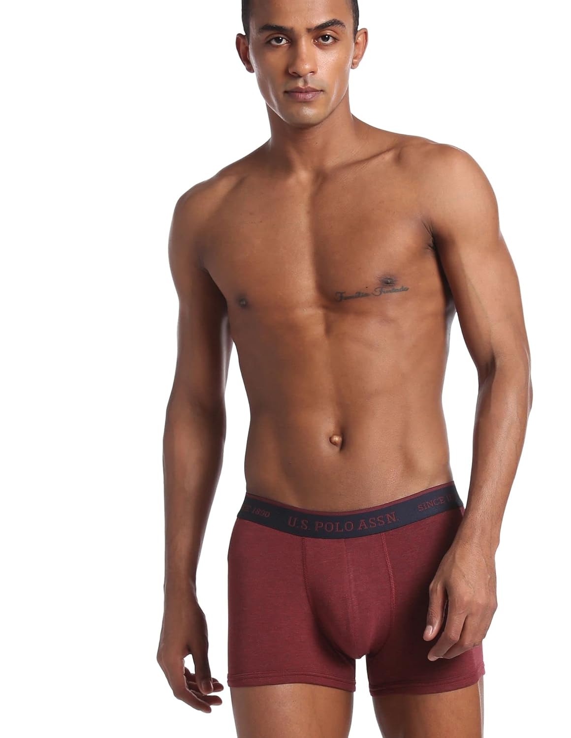 U.S. POLO ASSN. Men Cotton Bamboo Antibacterial I705 Premium Trunks - Pack of 1