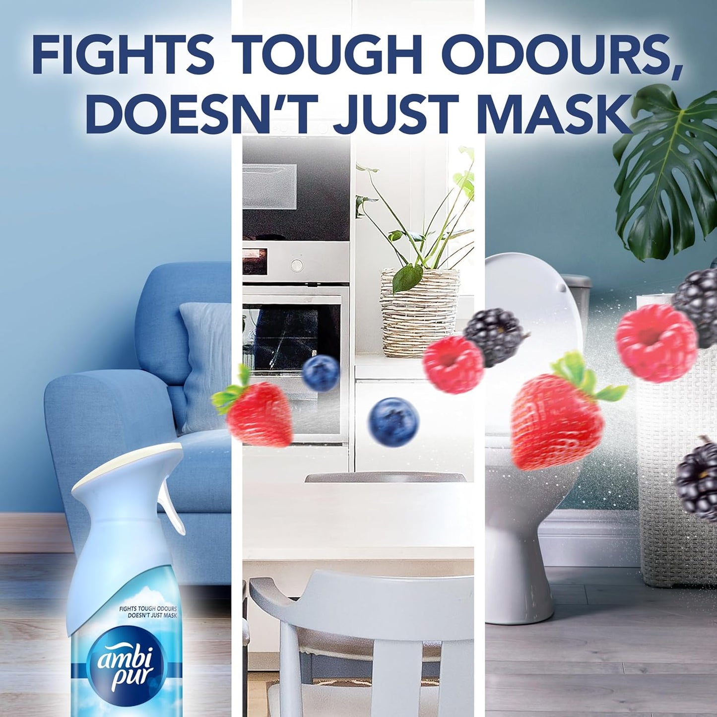 Ambi Pur Air Freshener Sweet Berries 275ml