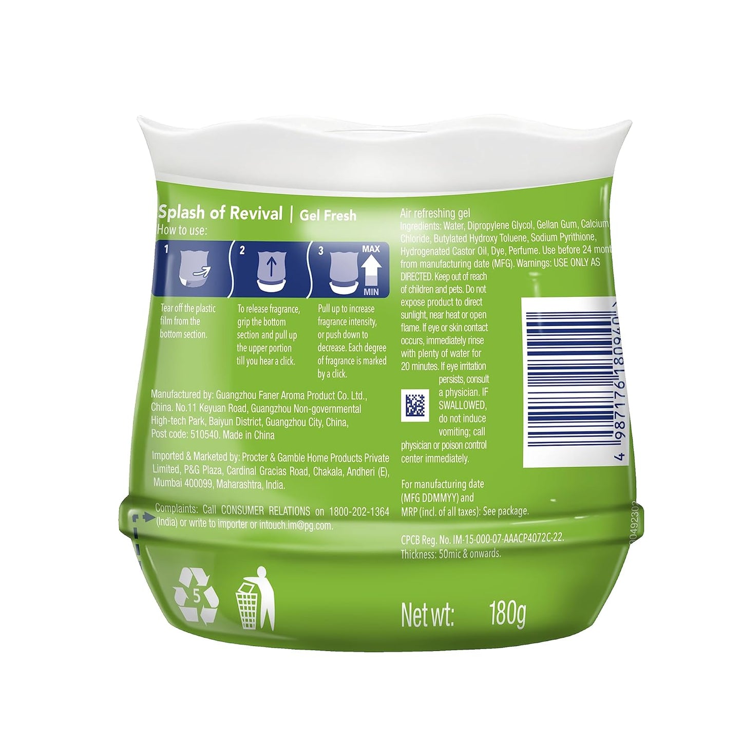 Ambi Pur Room Fresh Splash of Revival 180g