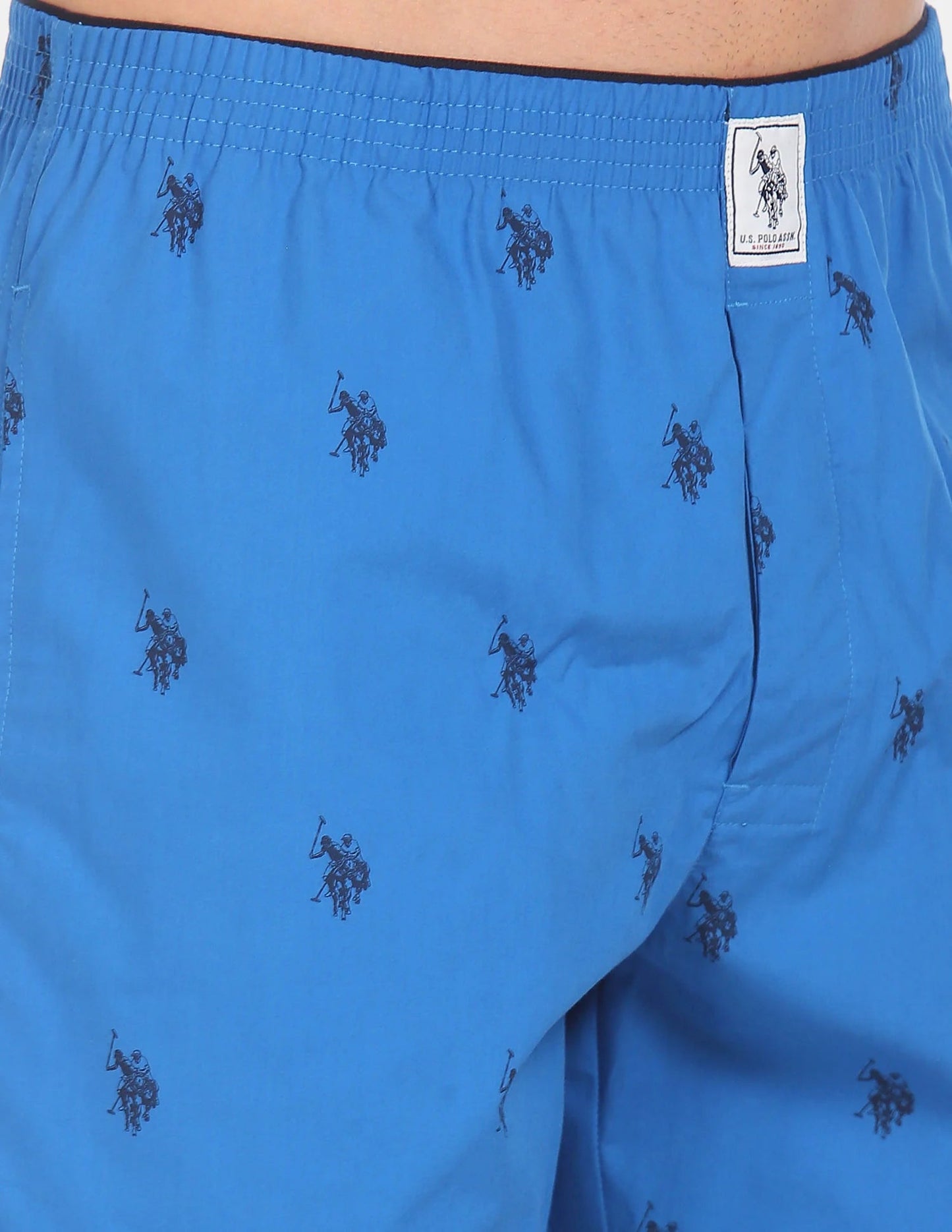 U.S. POLO ASSN. Signature Logo Pure Cotton I021 Boxers - Pack Of 1