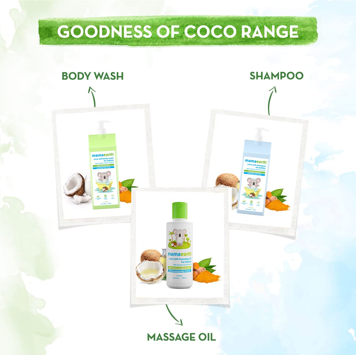 Mamaearth Coco Soft Massage Oil For Babies 200ml