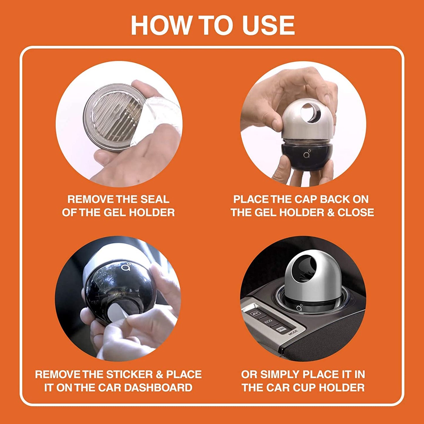 Godrej aer Twist Gel Car Air Freshener Musk After Smoke 45g