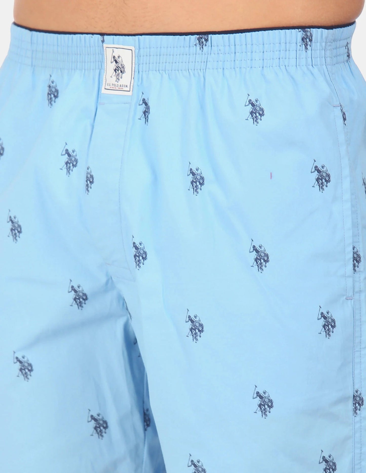 U.S. POLO ASSN. Signature Logo Pure Cotton I021 Boxers - Pack Of 1