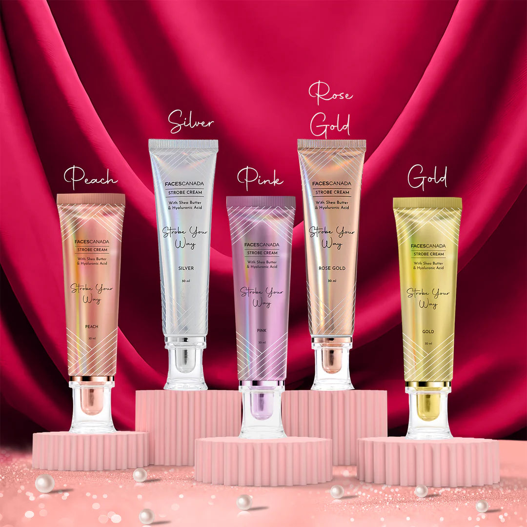 Faces Canada Strobe Cream With Shea Butter & Hyaluronic Acid Strobe Your Way 30ml