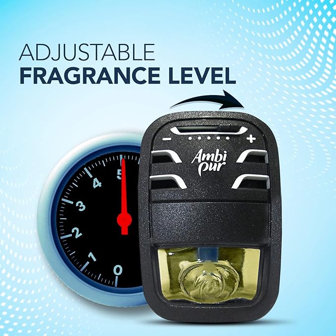 Ambi Pur Exotic Jasmine Car Air Freshener Starter 7.5ml