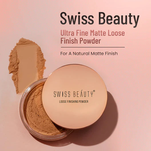 Swiss Beauty Ultra Fine Matte Loose Finish Powder 8g
