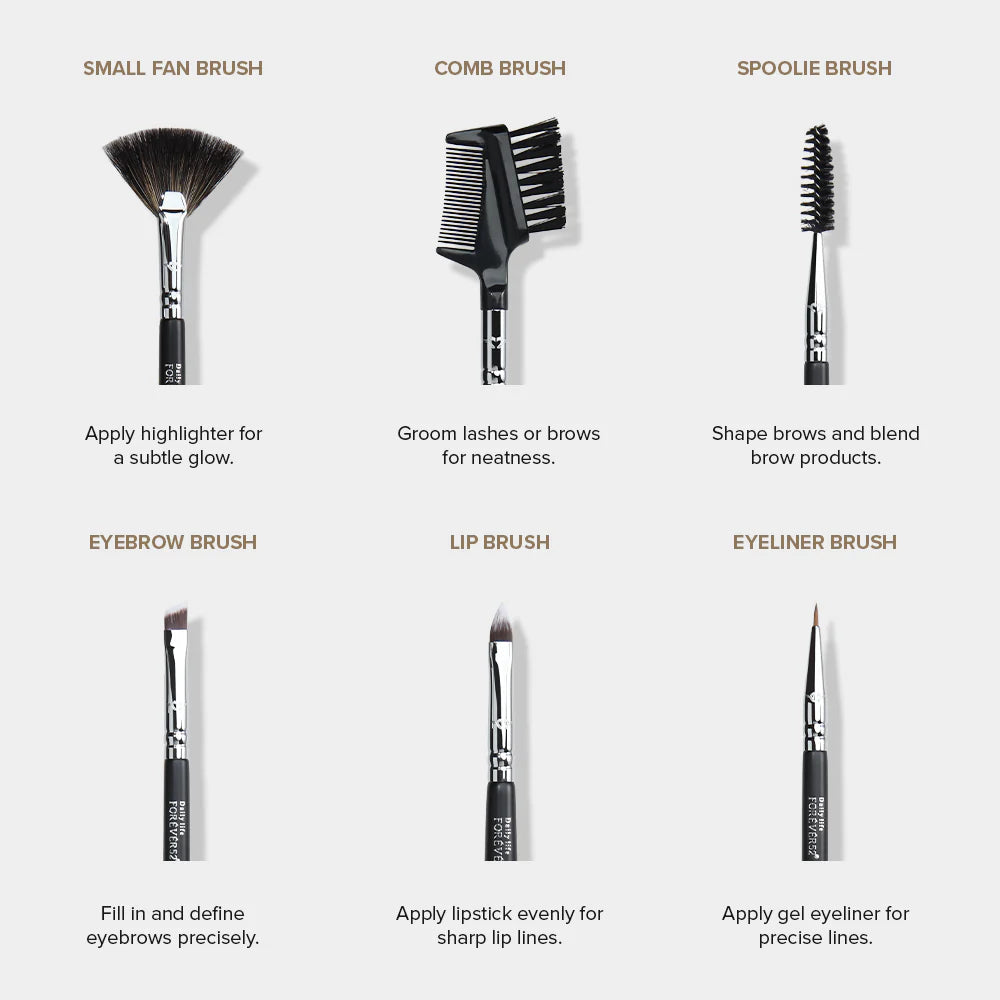 Forever52 Academic 18 Pcs Brush Kit XZ024