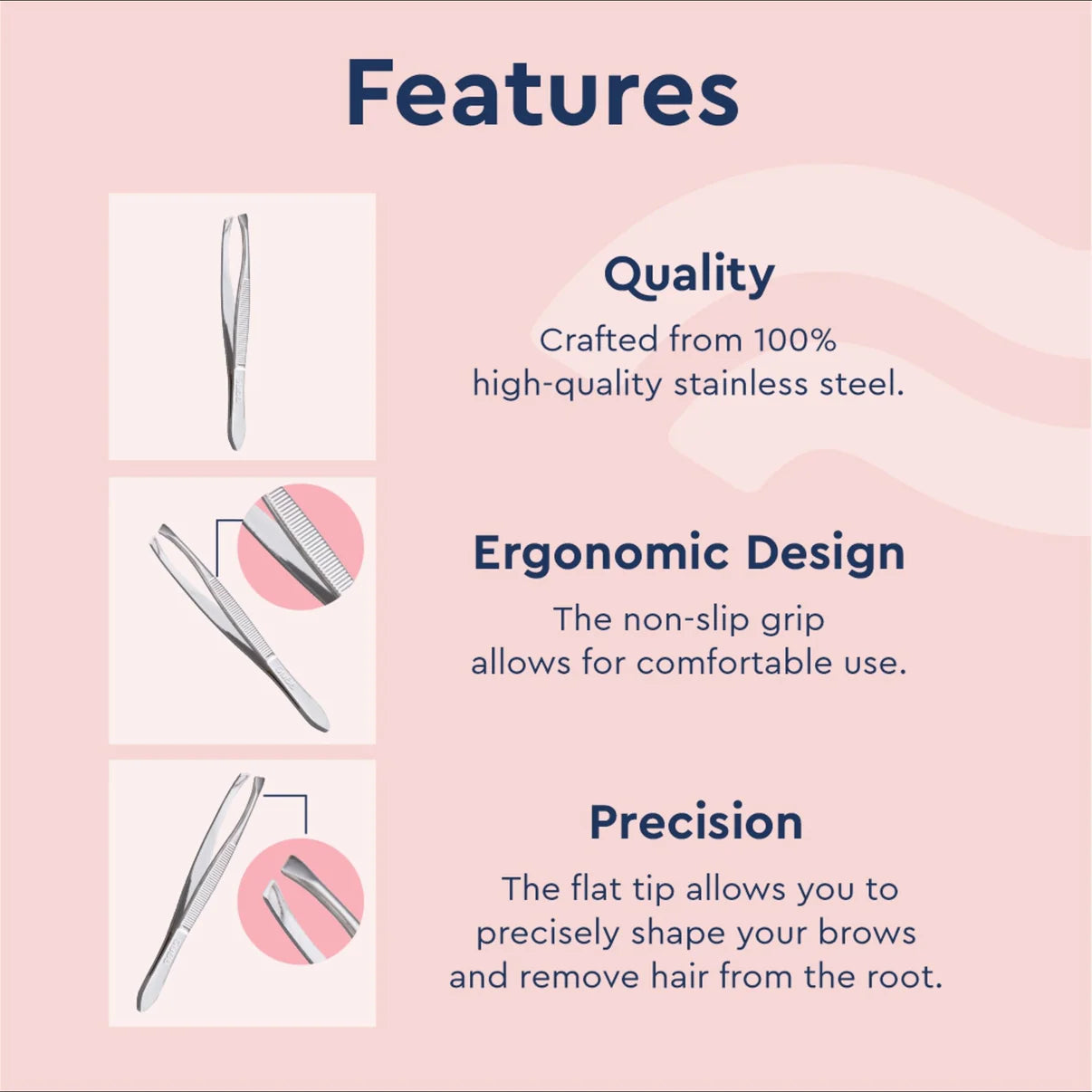 Gubb Flat Tip Tweezer