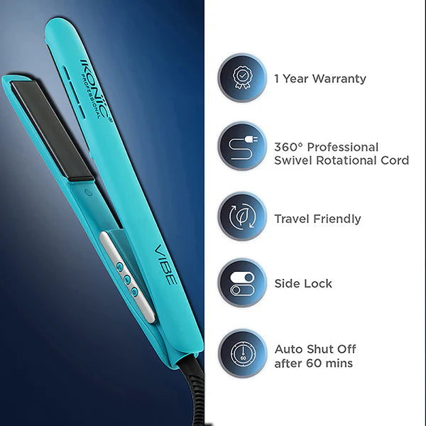 Ikonic Professional Hair Iron Vibe + ( Teal )