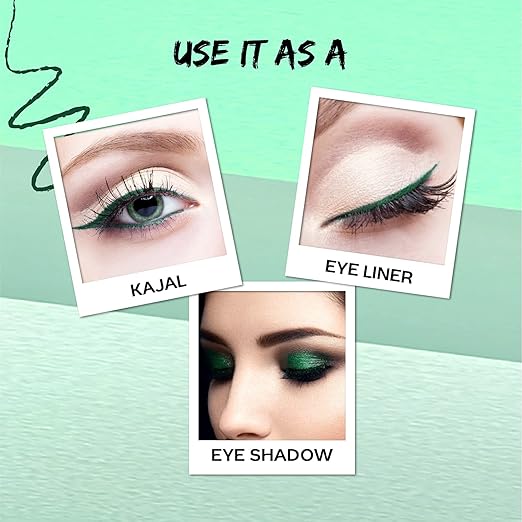 FACES CANADA Ultime Pro Longwear Eye Pencil  1.2 g | 8 Hr Long Stay | Smooth One Stroke Application | Intense Color Pay Off | Soft Blendable Formula | Smudge Proof | Water Proof