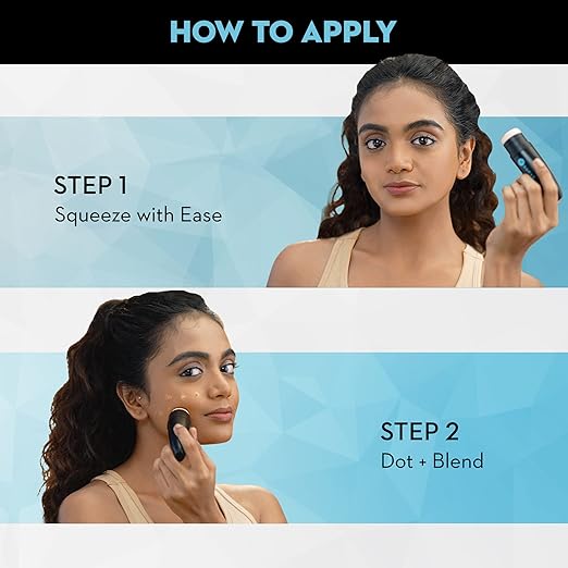 SUGAR Cosmetics Aquaholic Hydrating Matte Foundation | Full Coverage | For All Skin Types | With Built-In Cushion Applicator | 30ml