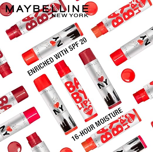 Maybelline New York Baby Lips Loves Nyc Lip Balm, Highline Wine