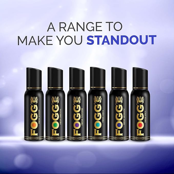 FOGG Fresh Aromatic Deodorant Spray - For Men  (120 ml)