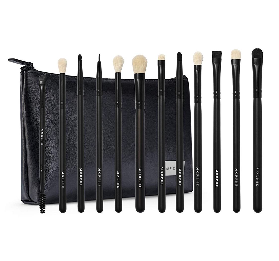 Morphe Eye Obsessed 12-piece Eye Brush Collection+Bag