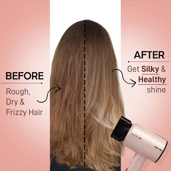 Ikonic Me Mini Vibe Hair Dryer ( Pearl Pink )