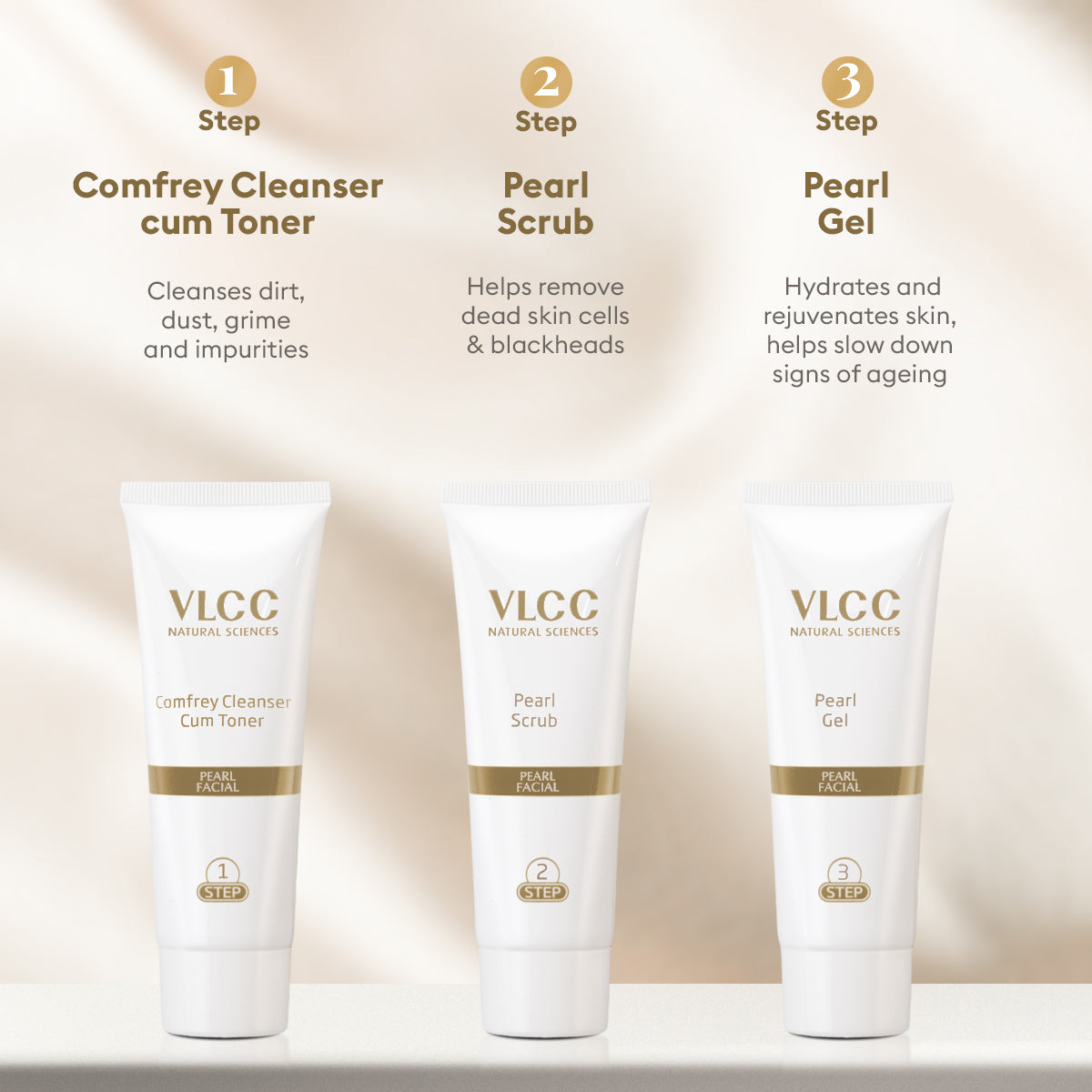 VLCC Pearl Single Facial Kit 60g