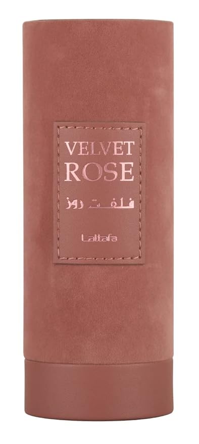 Lattafa Velvet Rose Unisex Eau De Parfum 100Ml | Oud And Musk Fragrances | Imported Edp Perfume Scent | Suitable For All Skin Types (Velvet Rose Eau De Parfum Scent, Liquid)