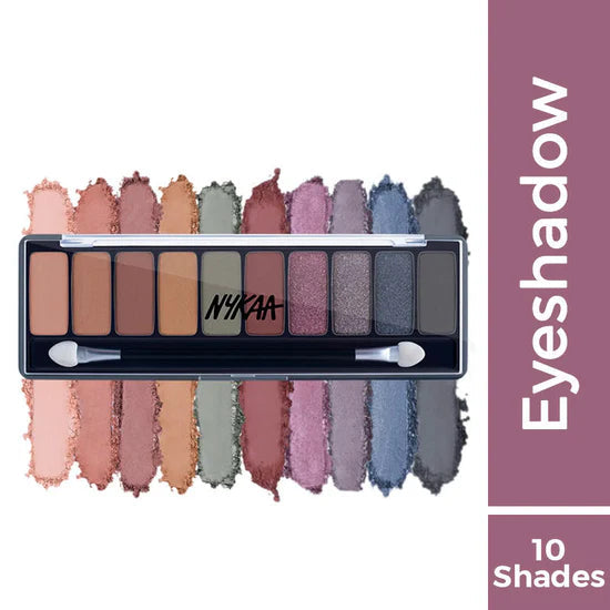 NYKAA Eyes On Me 10-in-1 Eye Shadow Palette 12g