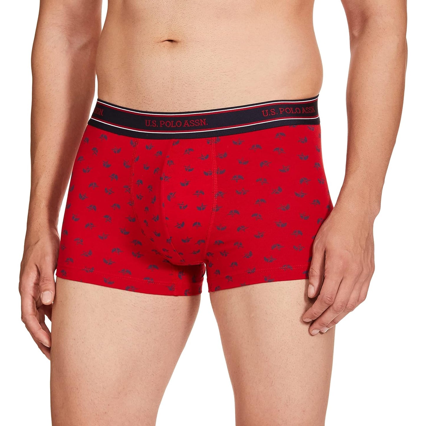 U.S. POLO ASSN. All Over Print Ribbed Jersey I616 Trunks - Pack Of 1