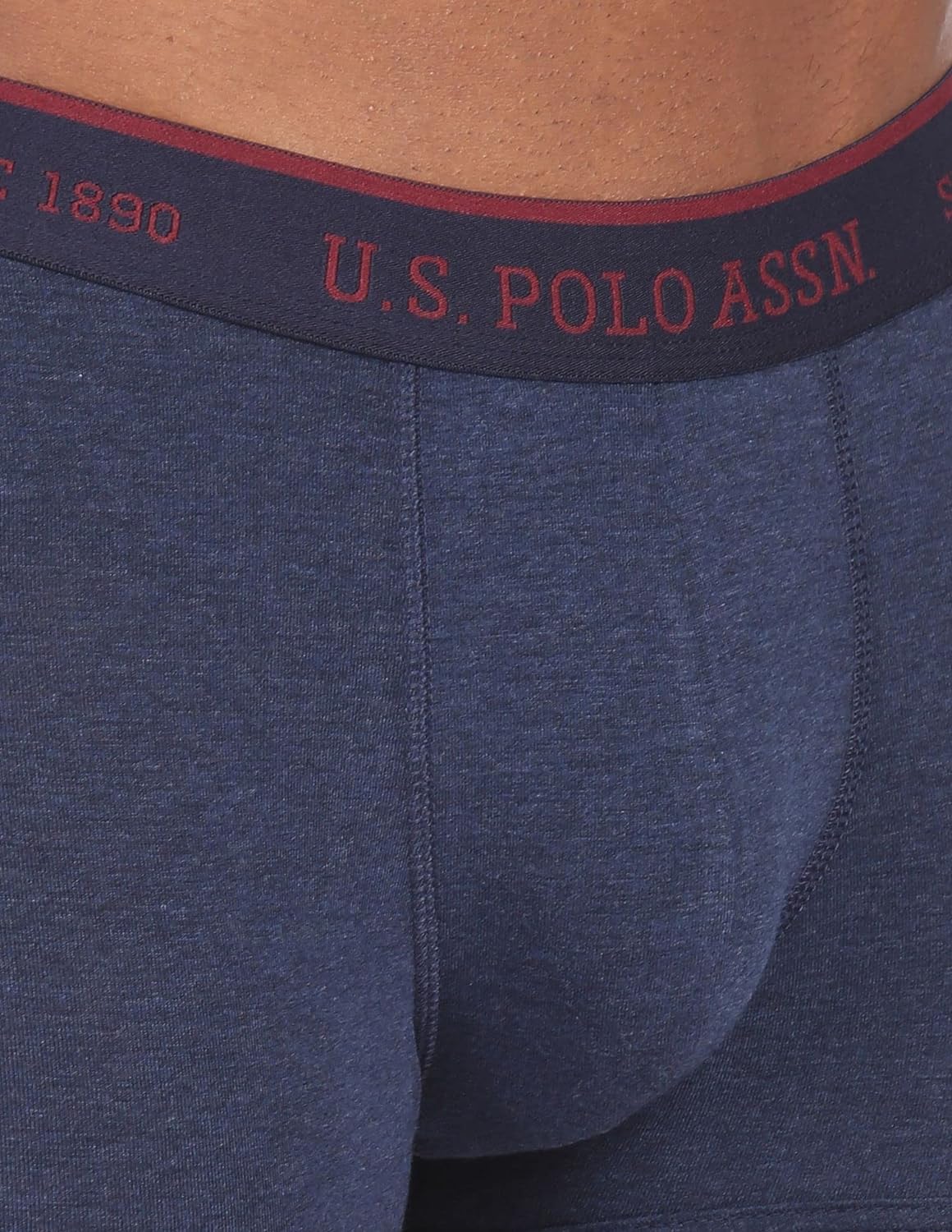 U.S. POLO ASSN. Men Cotton Bamboo Antibacterial I705 Premium Trunks - Pack of 1