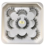 GOURI COSMETICS™ 3D FALSE EYELASHES - False Eyelashes for Women - ( 5 Pair Pack )