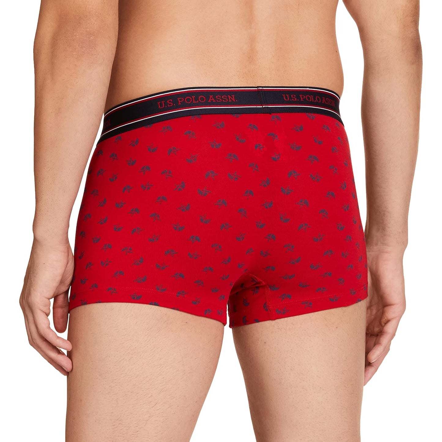 U.S. POLO ASSN. All Over Print Ribbed Jersey I616 Trunks - Pack Of 1