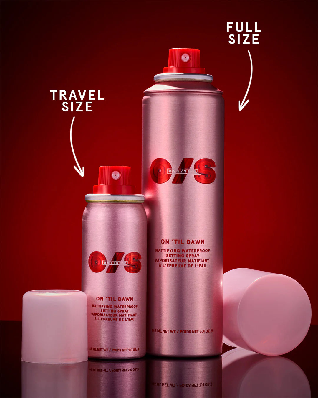 One Size On ‘Til Dawn Mattifying Waterproof Setting Spray Full 143ml