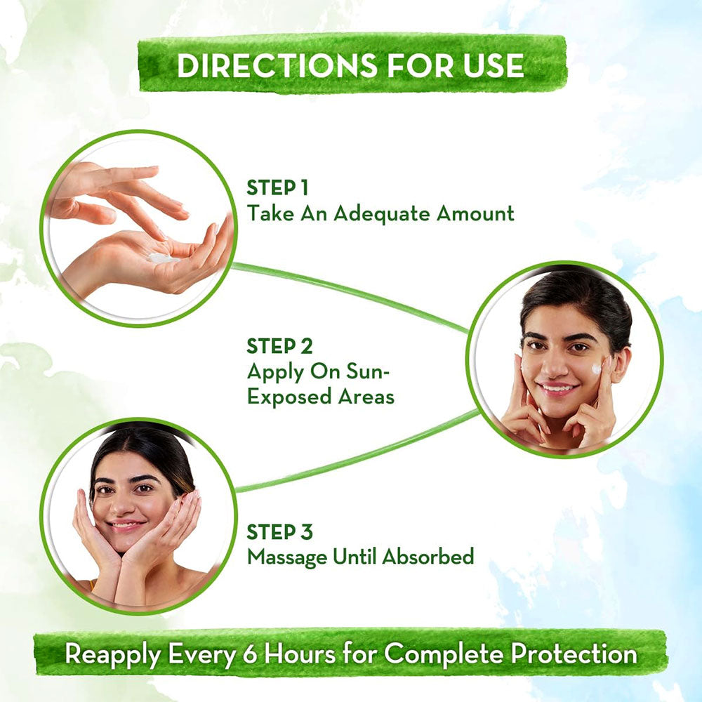 Mamaearth Vitamin C Daily Glow Sunscreen For All Skin Types For Sun Protection & Glow – 50g – Spf 50 Pa+++