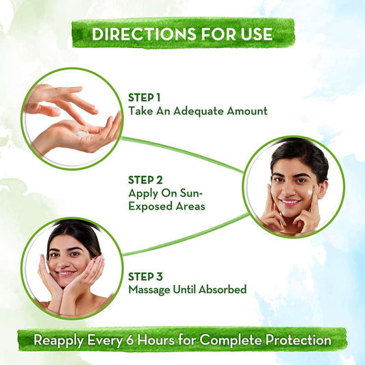 Mamaearth Vitamin C Daily Glow Sunscreen For All Skin Types For Sun Protection & Glow – 50g – Spf 50 Pa+++