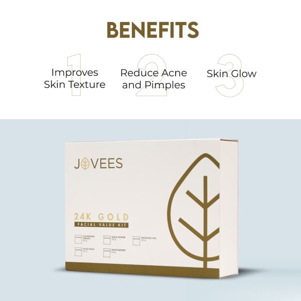 Jovees Herbal 24K Gold Facial Value Kit