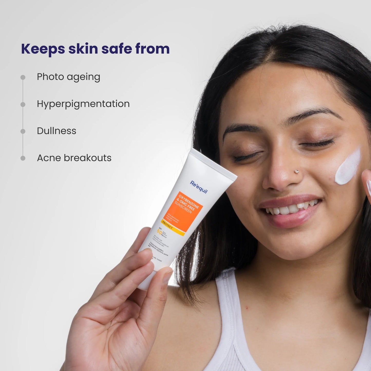 Re'equil Oxybenzone & OMC Free Sunscreen 50g