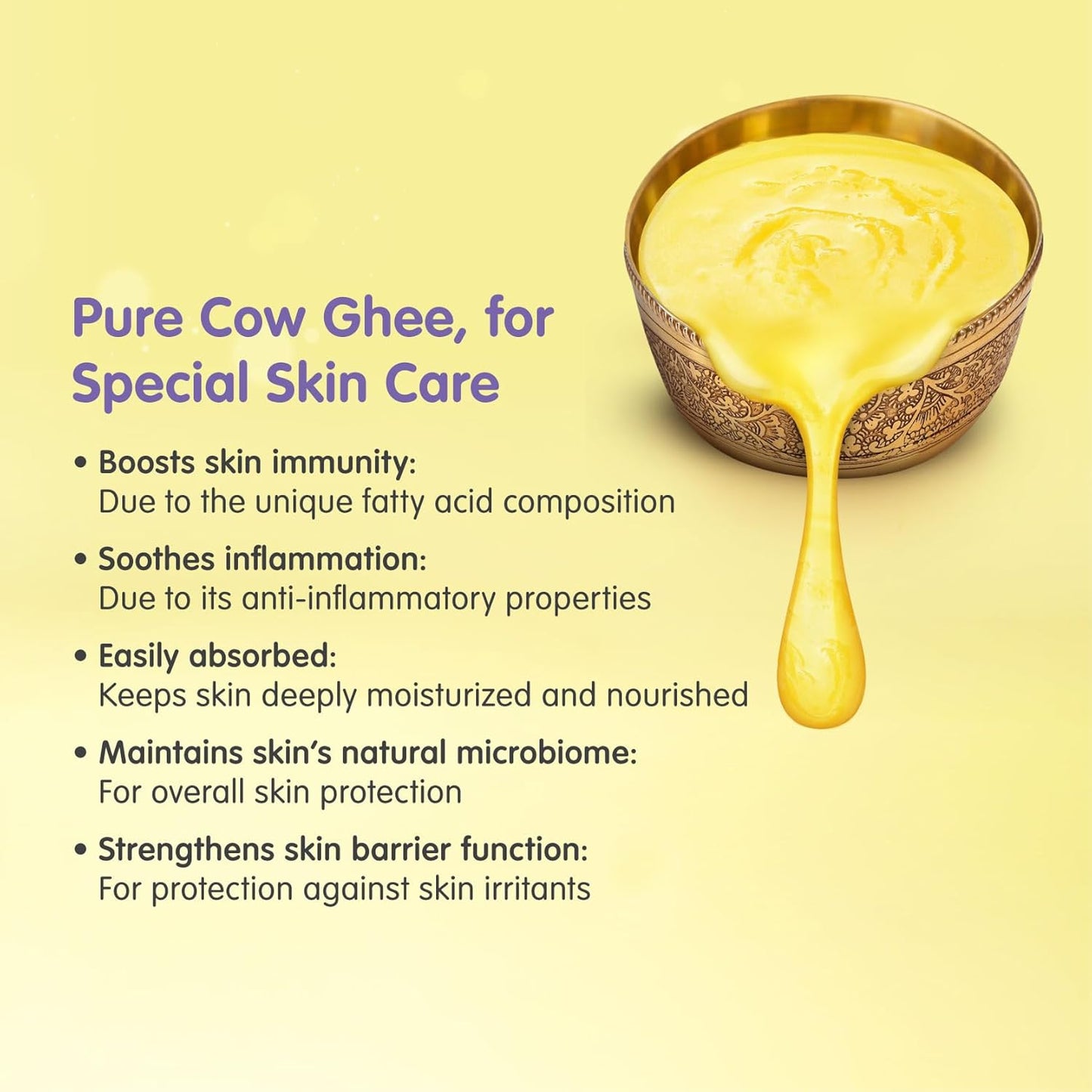 Himalaya Head to Toe Baby Wash with Pure Cow Ghee (400ml)