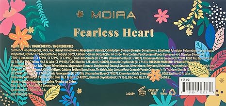 MOIRA Fearless Heart Palette