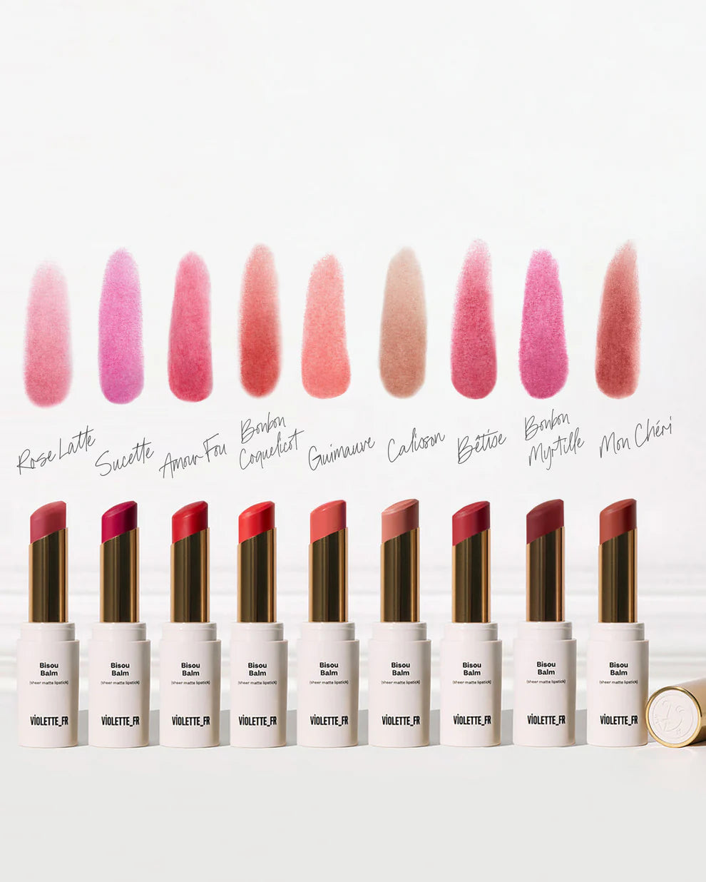 VIOLETTE_FR Bisou Balm Sheer Matte Lipstick 2.5g