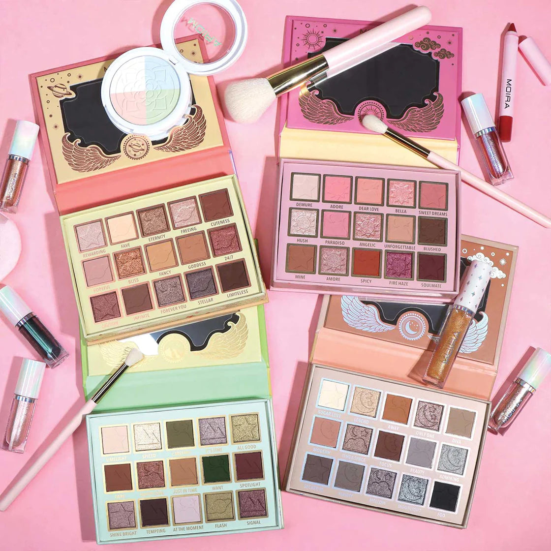 MOIRA Endless Moonlight Pressed Pigment Palette CLP 004