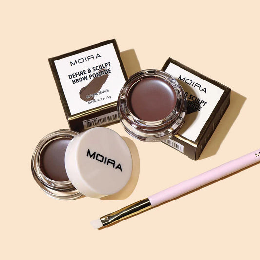 MOIRA Define & Sculpt Brow Pomade (005, Ash Brown) 5g