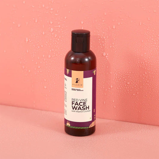 PILGRIM Red Vine Face Wash with Vitamin C & Aloe 100ml