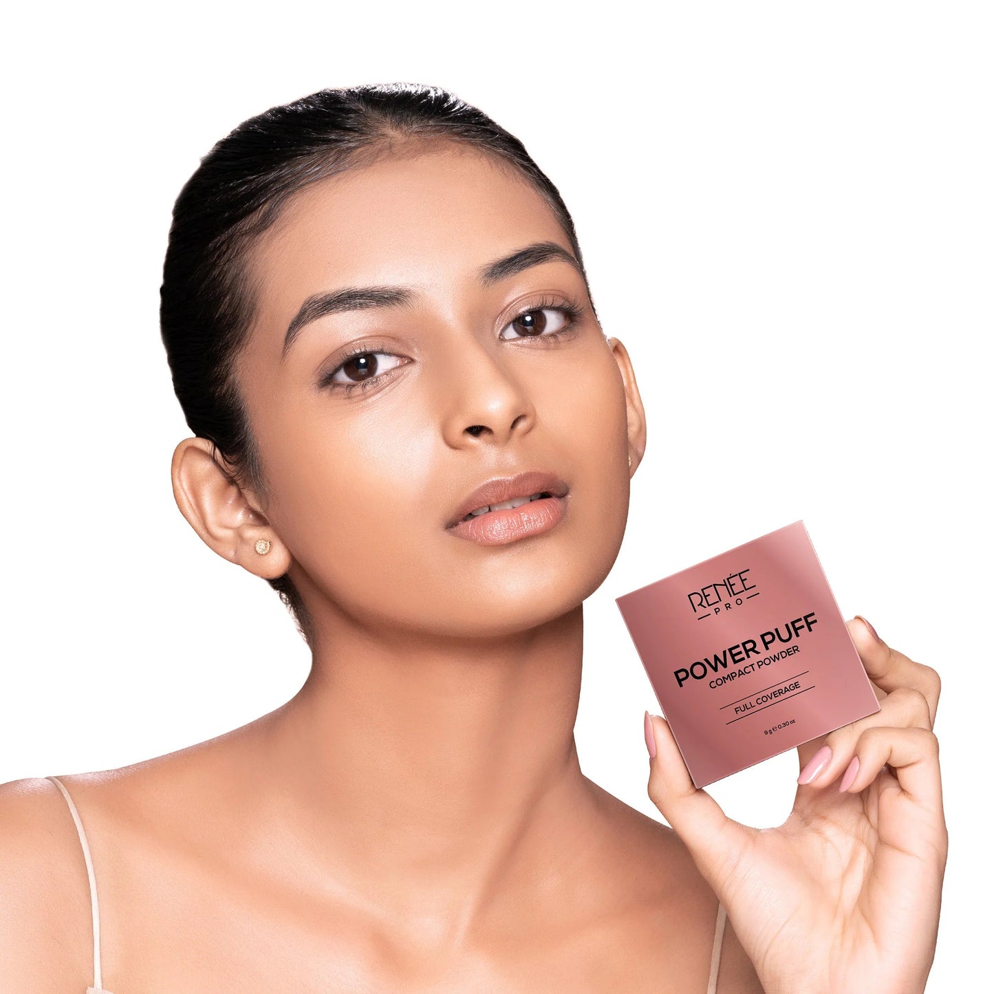 RENEE PRO Power Puff Compact Powder 9gm