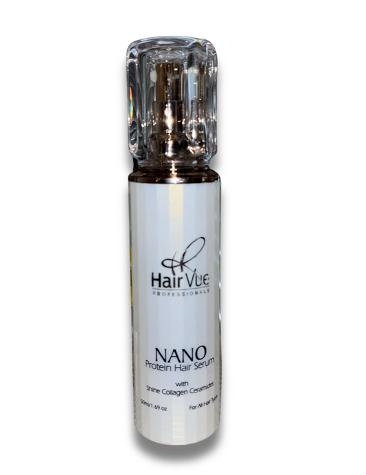 hair Vue Professionals Nano Protein Hair Serum With Shine Collagen Ceramides 50ml