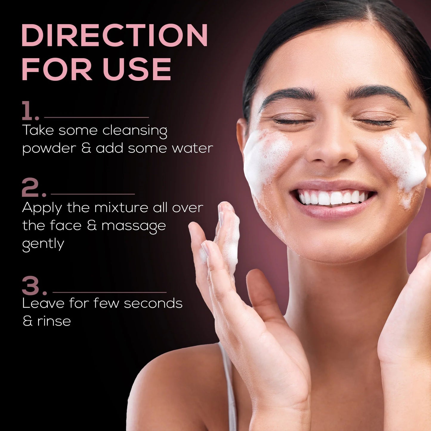 RENEE Super Glow Cleansing Powder with Acai berry & Vitamin E 25g