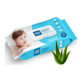 MeeMee Wet Wipes Soft Cleansing Baby Pack of 1  (72 Wipes)