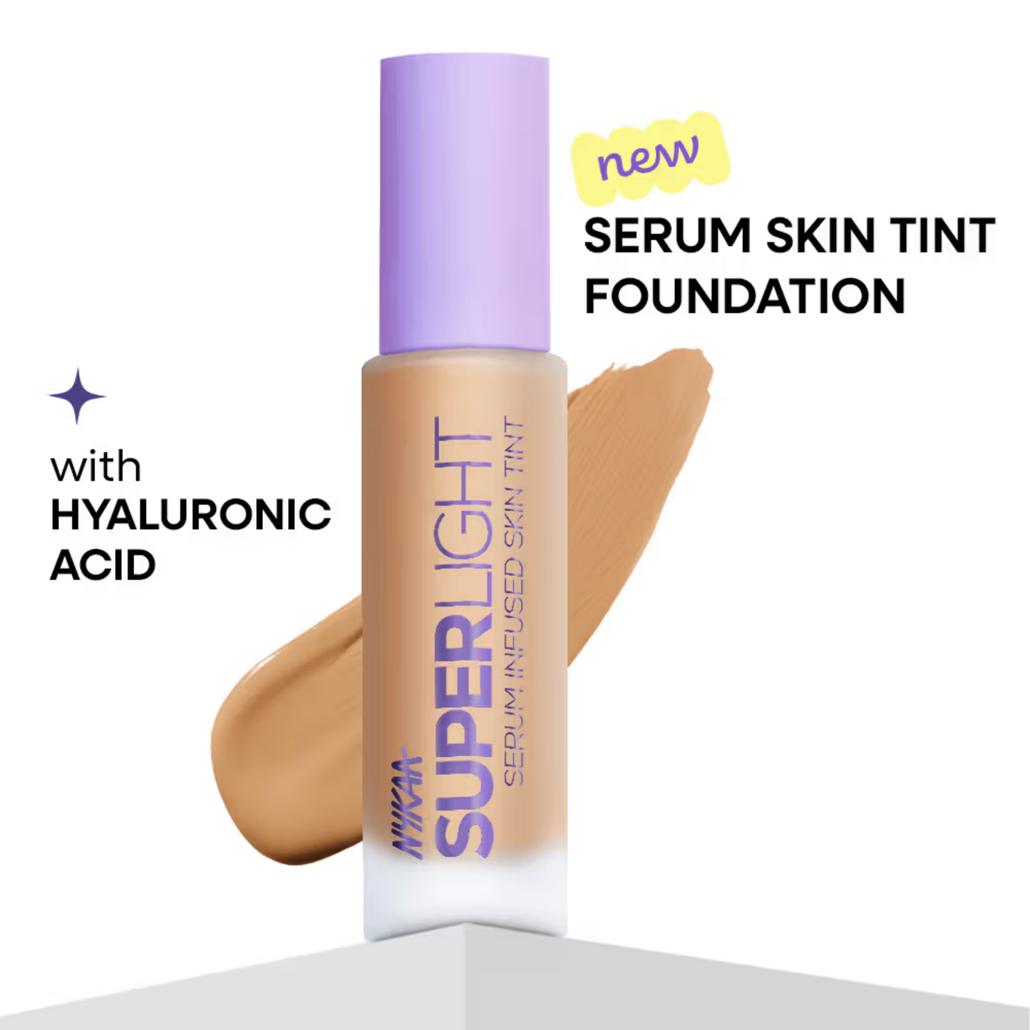 Nykaa Superlight Serum Matte Filter Finish Skin Tint Foundation (30ml)