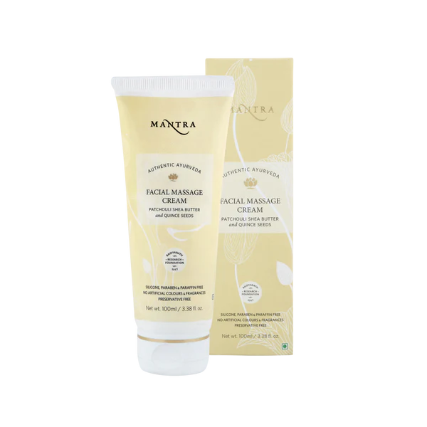 Mantra Facial Massage Cream Patchouli Shea Butter and Quince Seeds 100ml
