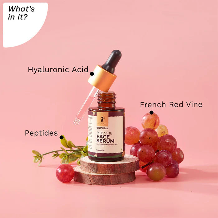 PILGRIM Red Vine Face Serum for Anti-Ageing! 30ml