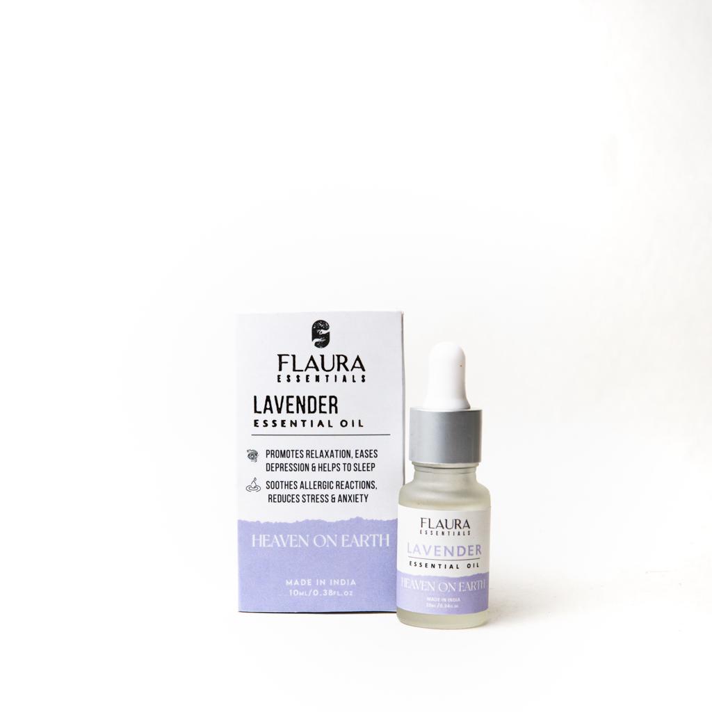 FLAURA ESSENTIAL LAVENDER ESSENTIAL OIL HEAVEN ON EARTH 10 ML