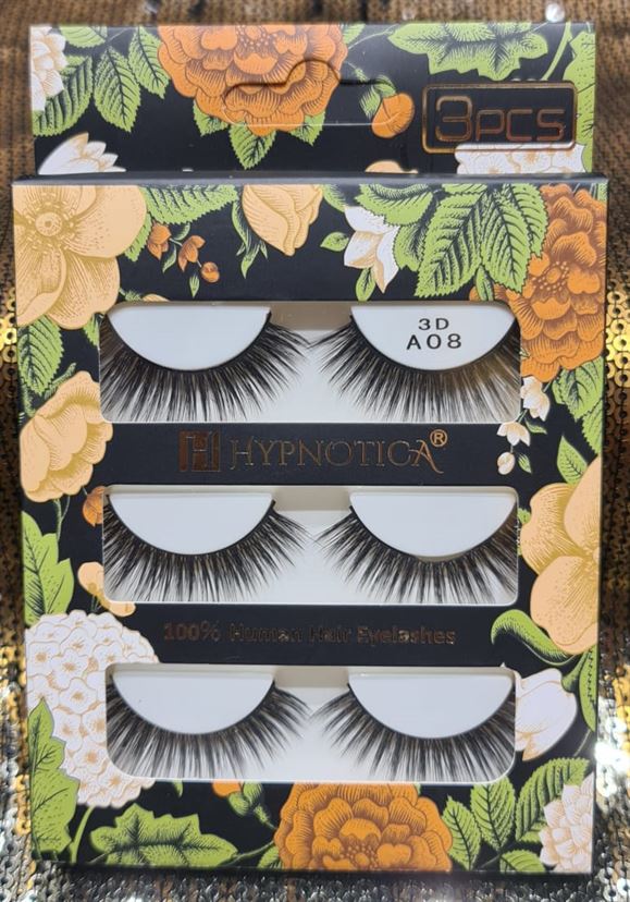 Hypnotica 3D Eye Lashes 3Pc Set