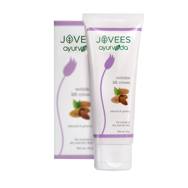 Jovees Almond & Ginseng Wrinkle Lift Face Cream | Anti-Wrinkle 60g