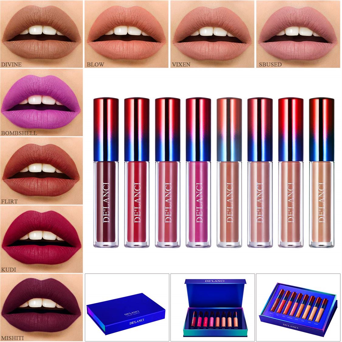 Delanci liquid lipstick 16g