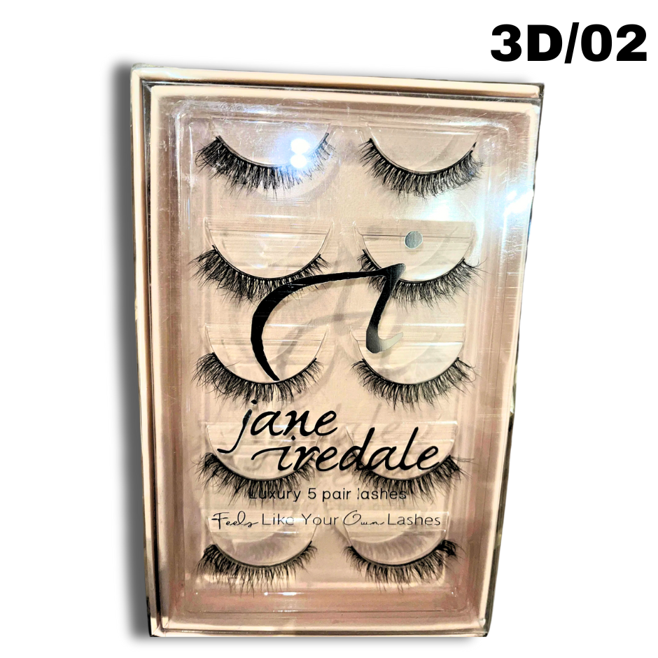 jane iredale luxury 5 pair lashes