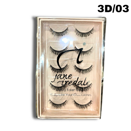 jane iredale luxury 5 pair lashes